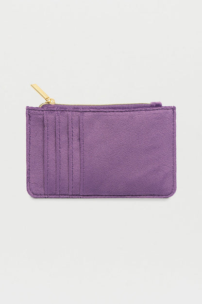 Embroidered Ice Cream Card Purse
