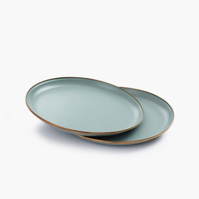 Enamel Deep Plate Set