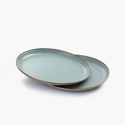 Enamel Deep Plate Set