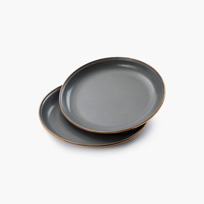 Enamel Salad Plate Set