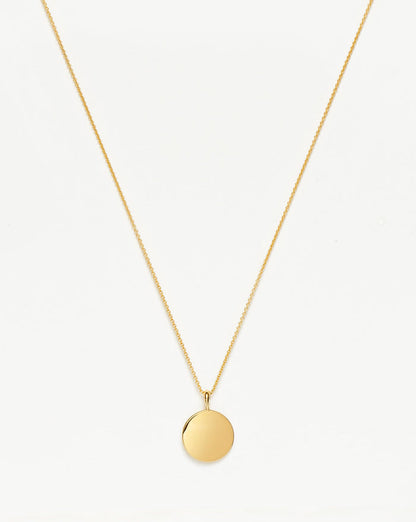 Engravable Round Necklace Necklaces Missoma