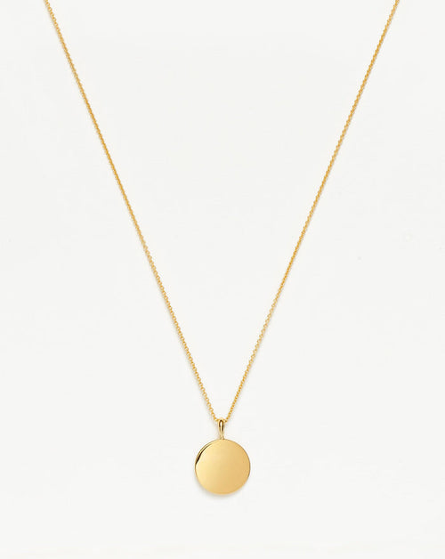 Engravable Round Necklace Necklaces Missoma
