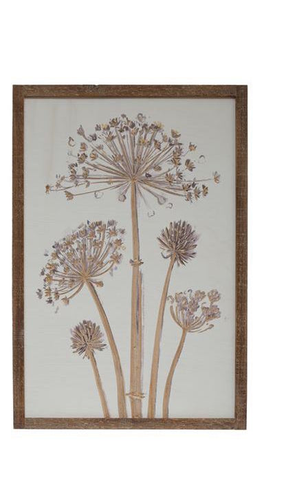 Engraved Wood Wall Decor