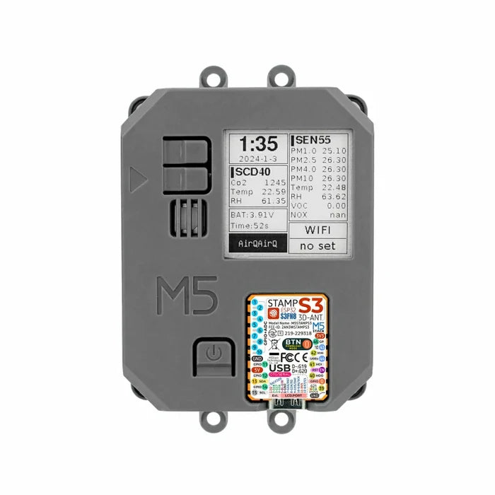 [EOL] Air Quality Kit w/ M5StampS3 (SEN55, SCD40) - m5stack-store