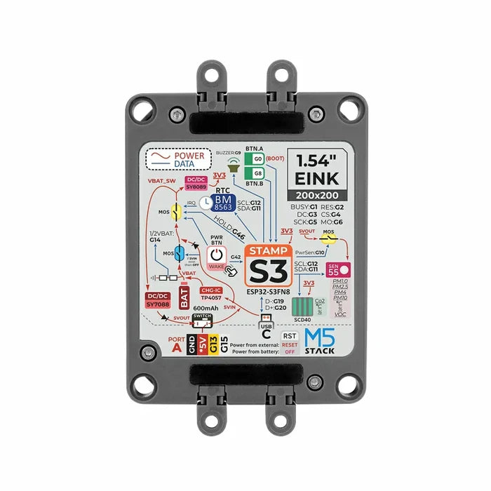 [EOL] Air Quality Kit w/ M5StampS3 (SEN55, SCD40) - m5stack-store