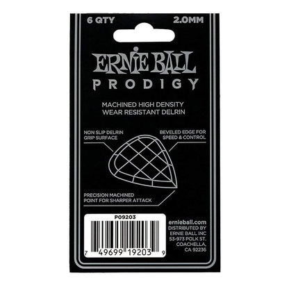Ernie Ball 9203 Prodigy 2.0mm Mini Guitar Picks White