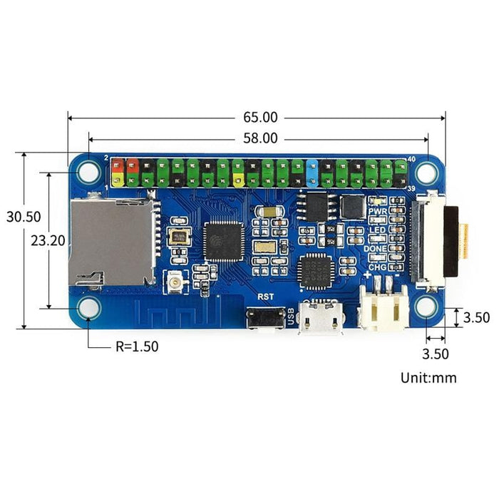 ESP32 One Mini Development Board by Waveshare - The Pi Hut