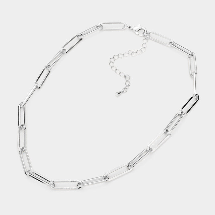 Everyday Link Chain - White Gold