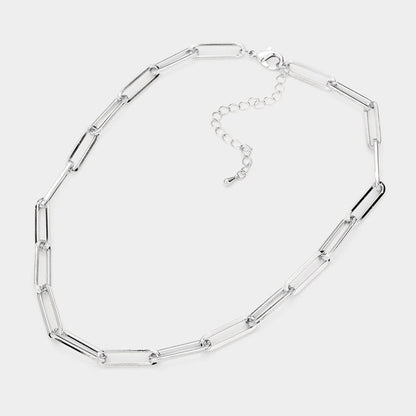 Everyday Link Chain - White Gold
