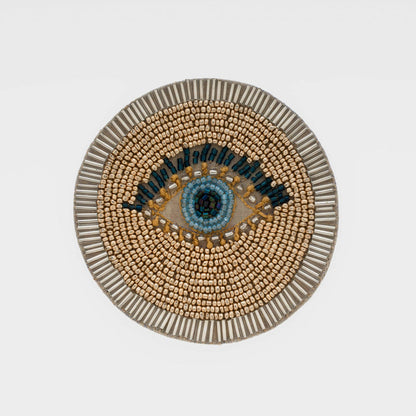 EVIL EYE COASTERS, SET OF FOUR