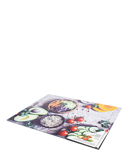 Excellent Houseware Glass Cutting Board 45cm - Multi Colour