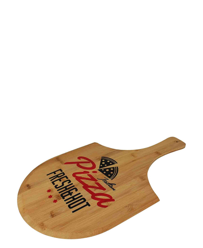Excellent Houseware Printed Pizza Cutting Board - Oak