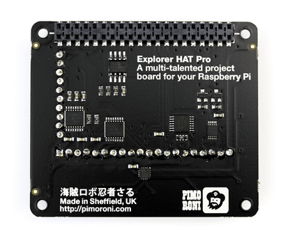 Explorer HAT Pro by Pimoroni - The Pi Hut