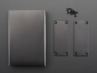 Extruded Aluminum Enclosure Box - 100mm x 67mm x 26mm by The Pi Hut - The Pi Hut