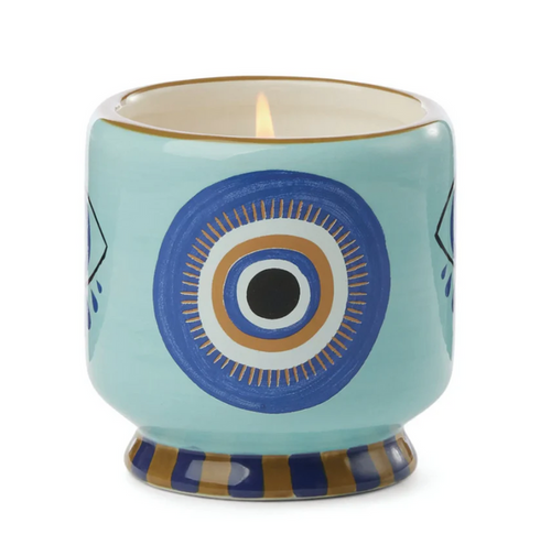 EYE CERAMIC CANDLE INCENSE & SMOKE 8OZ