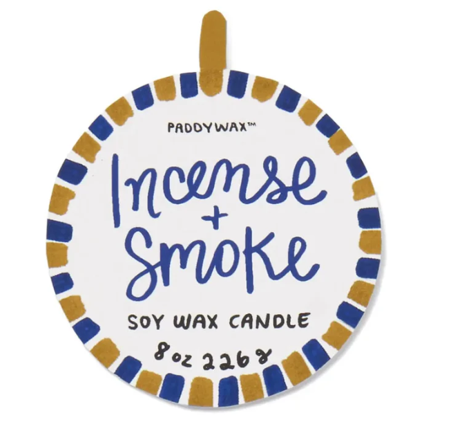 EYE CERAMIC CANDLE INCENSE & SMOKE 8OZ