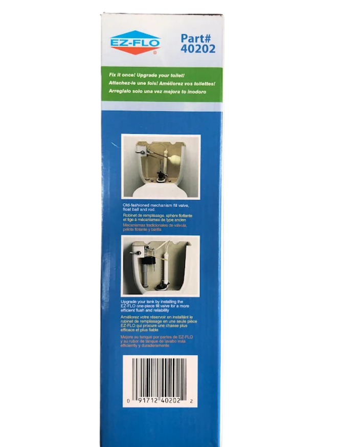 EZ-FLO AJUSTABLE ANTI-SIPHON FILL VALVE - 40202 MEGA
