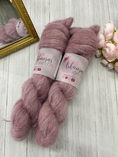 Faded Blush: Opulent Suri Lace