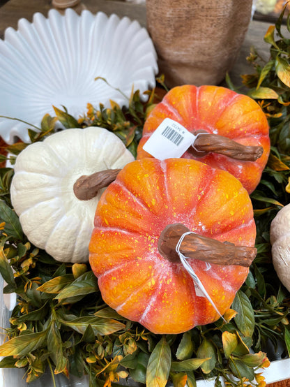 Fall Poly Pumpkin