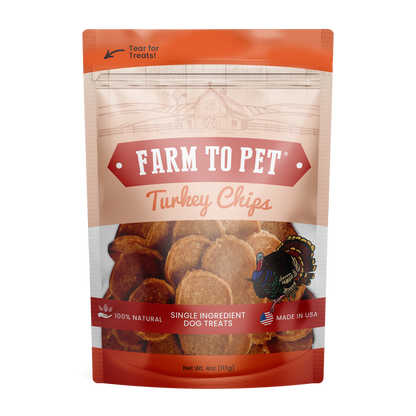 Farm to Pet - Turkey Chips - Dog.Dog.Cat.