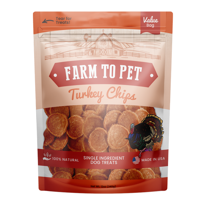 Farm to Pet - Turkey Chips - Dog.Dog.Cat.