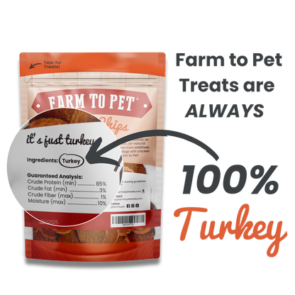 Farm to Pet - Turkey Chips - Dog.Dog.Cat.