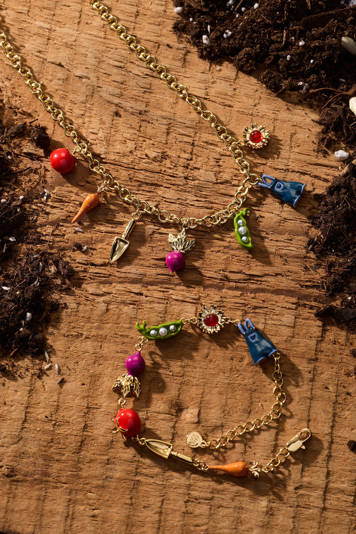 Farmers' Market Charm Necklace