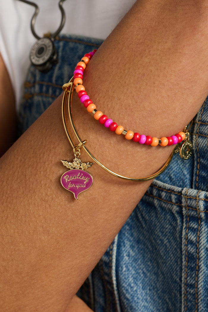 Farmers' Market 'Rooting For You' Charm Bangle