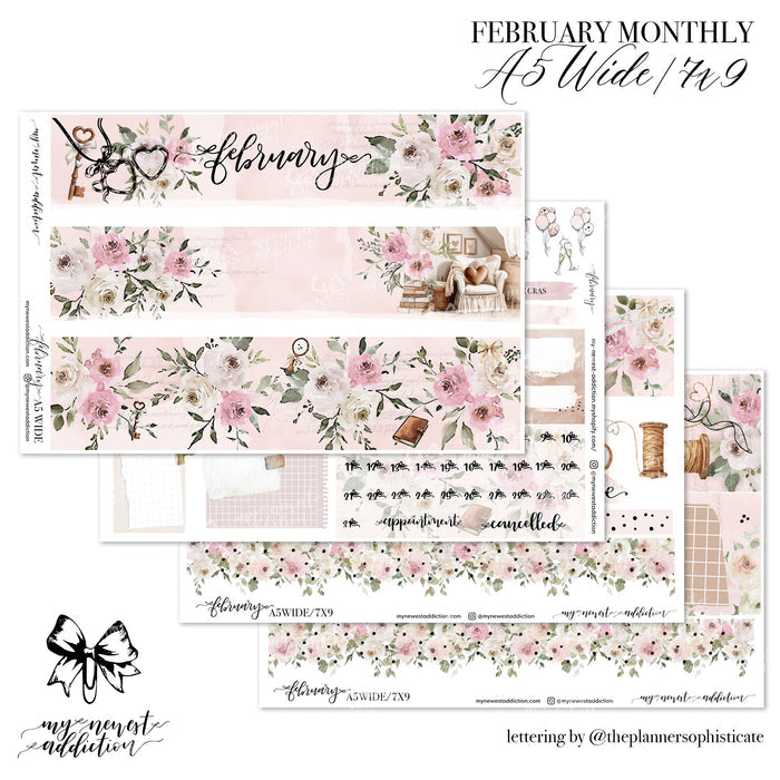 FEBRUARY 2026 A5 WIDE MONTHLY