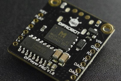 Fermion: DFPlayer Pro - Mini MP3 Player with 128MB Storage by DFRobot - The Pi Hut