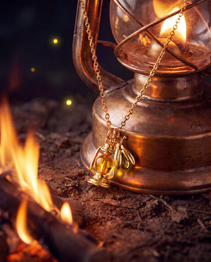 Firefly Lantern Necklace