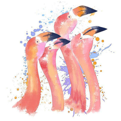 Flamingos For Children Paint By Numbers Kit