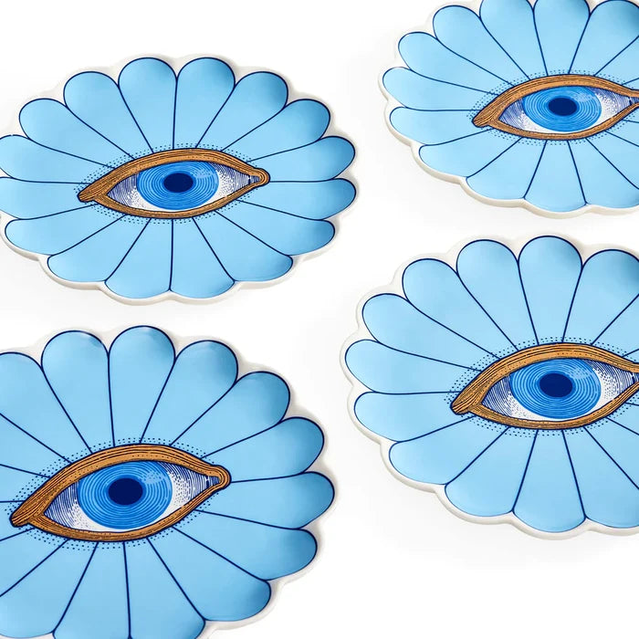 FLEUR CANAPE PLATE SET