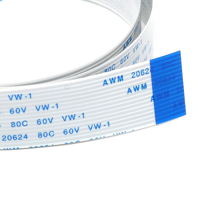 Flex Cable for Raspberry Pi Camera or Display - 450mm by The Pi Hut - The Pi Hut