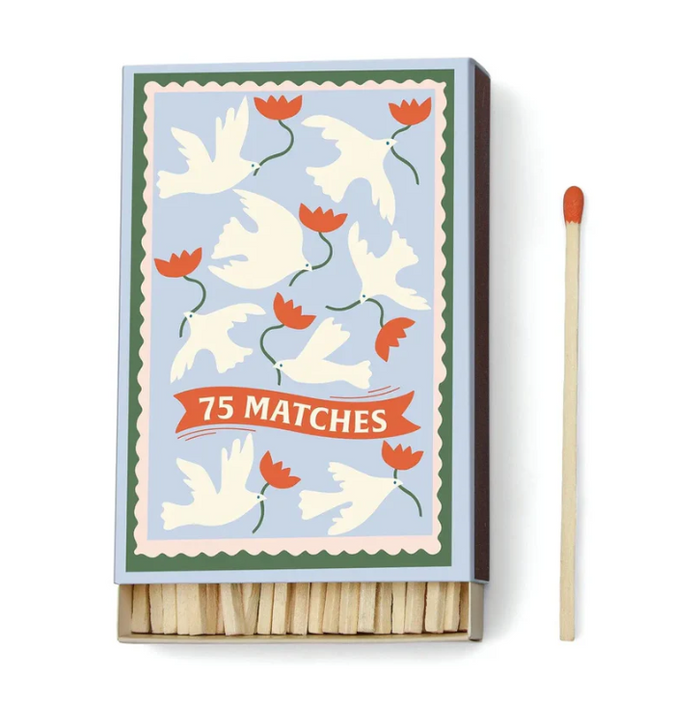 FLOWER 75 CT BOXED MATCHES