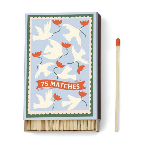 FLOWER 75 CT BOXED MATCHES
