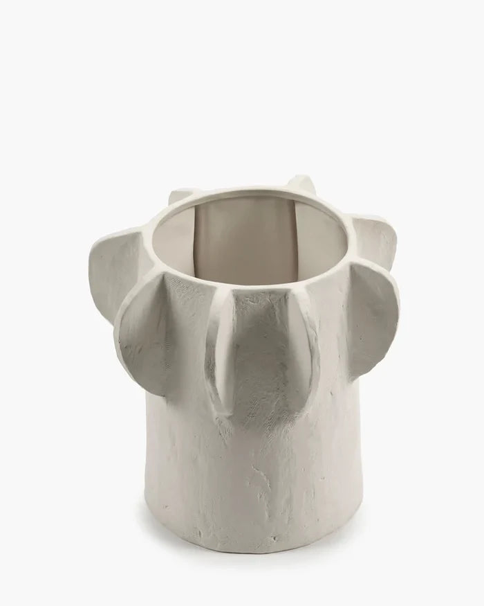 FLOWER POT 01 S BEIGE MOLLY