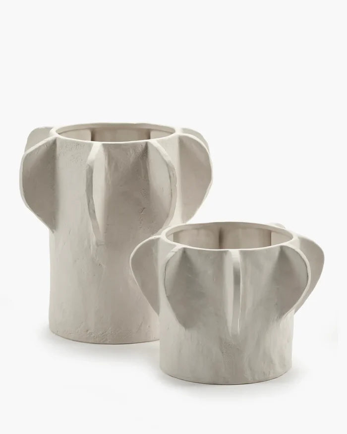 FLOWER POT 01 S BEIGE MOLLY