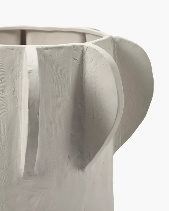 FLOWER POT 02 M BEIGE MOLLY