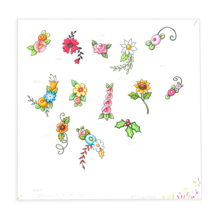 Flowers By Month Art