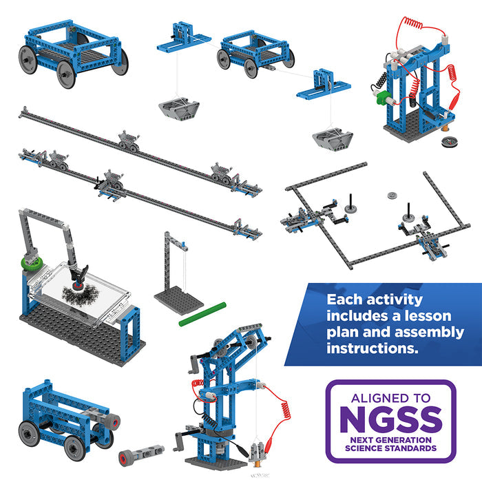 Forces & Interactions: Middle School Physics Classroom Kit STEM Thames & Kosmos