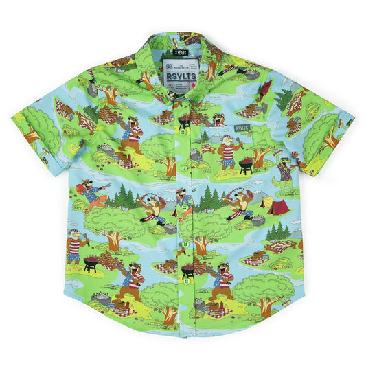 RSVLTS 2T RSVLTS Preschool Short Sleeve Shirt Forest Fourth – Preschooler KUNUFLEX Short Sleeve Shirt Forest Fourth – Preschooler KUNUFLEX Short Sleeve Shirt
