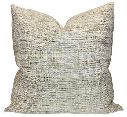 Formentera Pillow Cover in Sand, Schumacher Textiles
