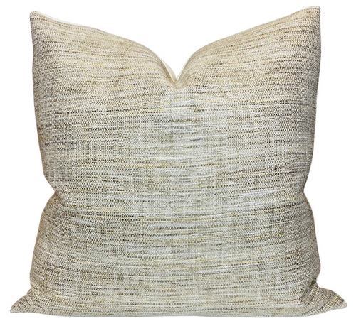 Formentera Pillow Cover in Sand, Schumacher Textiles