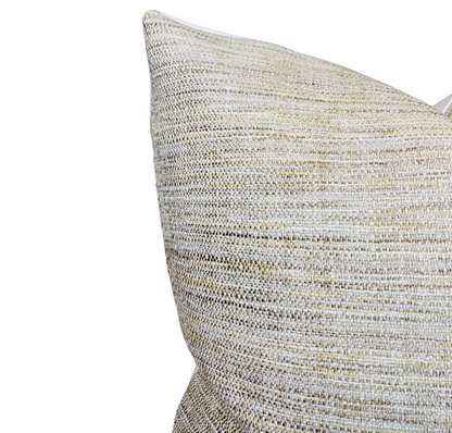 Formentera Pillow Cover in Sand, Schumacher Textiles