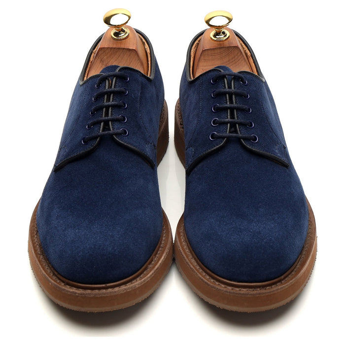 'Fulbeck' Blue Suede Derby UK 6.5 G