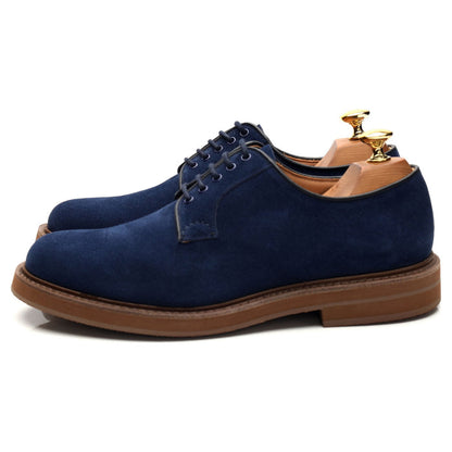 'Fulbeck' Blue Suede Derby UK 6.5 G