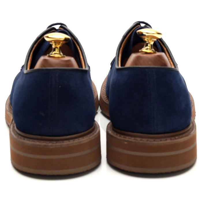 'Fulbeck' Blue Suede Derby UK 6.5 G