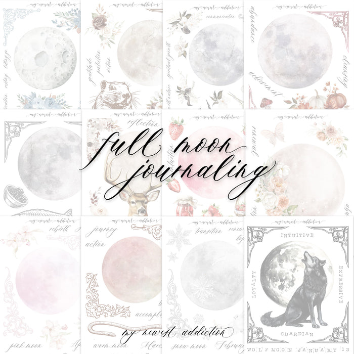 Full Moon Journaling [2026 Dates]