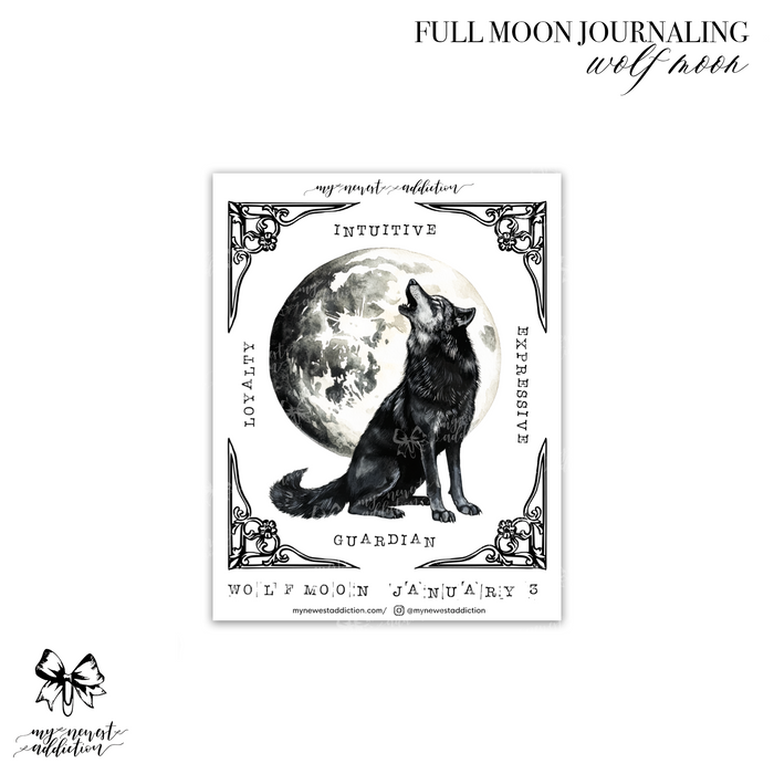 Full Moon Journaling [2026 Dates]
